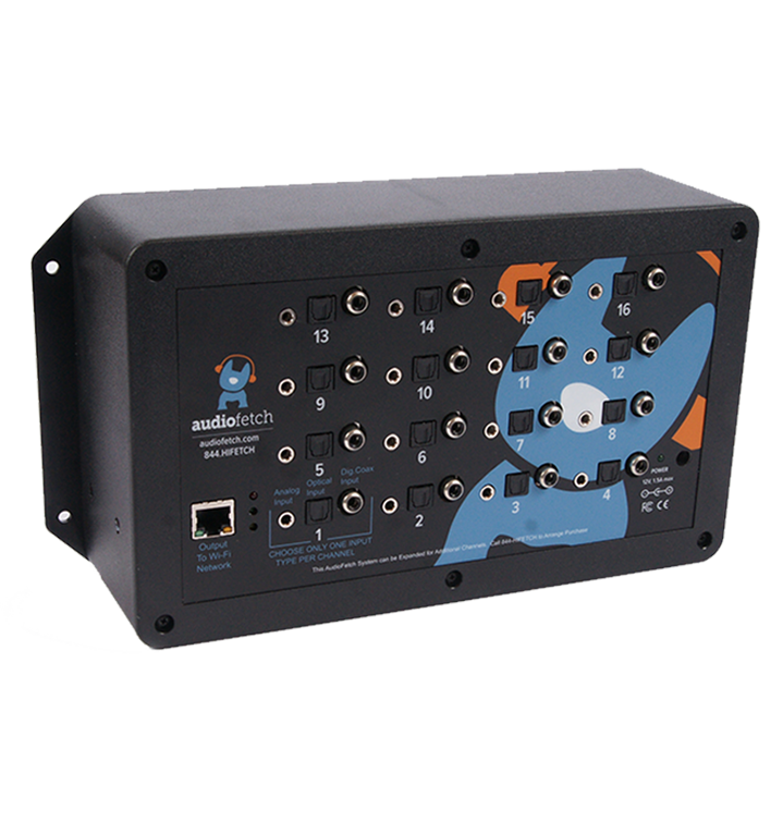 AudioFetch Signature Stream Audio Over Wifi, Wireless Audio Streaming