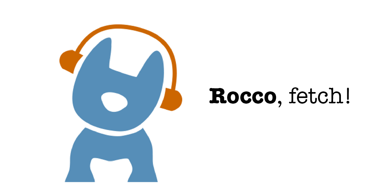 Meet our mascot, Rocco! - AudioFetch Audio Over WiFi AF Rocco - AudioFetch Audio Over WiFi