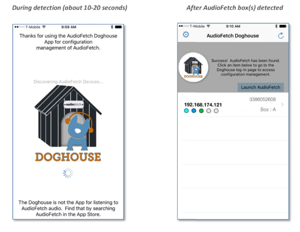 AudioFetch Doghouse Apple