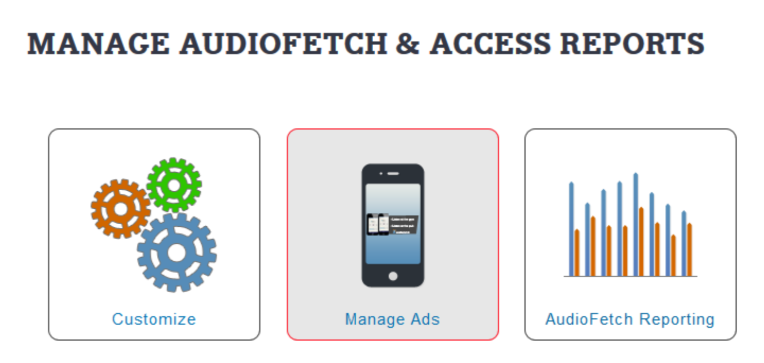 AudioFetch App Customization Portal