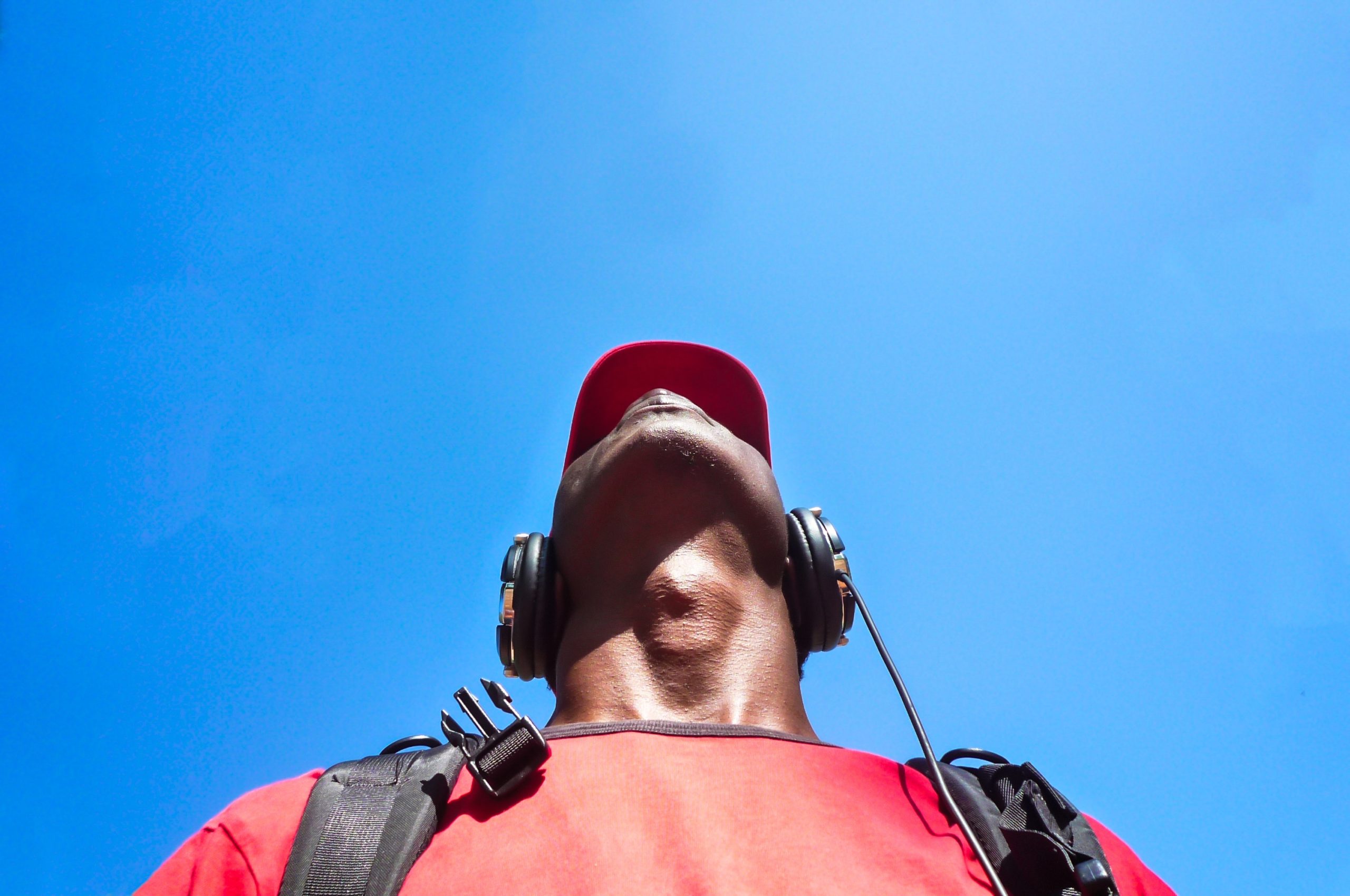 Man with Headphones - AudioFetch Audio Over WiFI