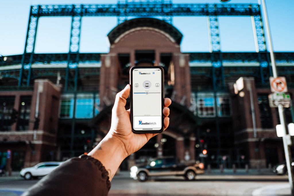AudioFetch App Stadium Listening - Audio Over WiFi Streaming