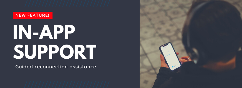 New AudioFetch App Features: Rapid ReFetch & New In-App Support - AudioFetch Audio Over WiFi AudioFetch In-App Support Feature