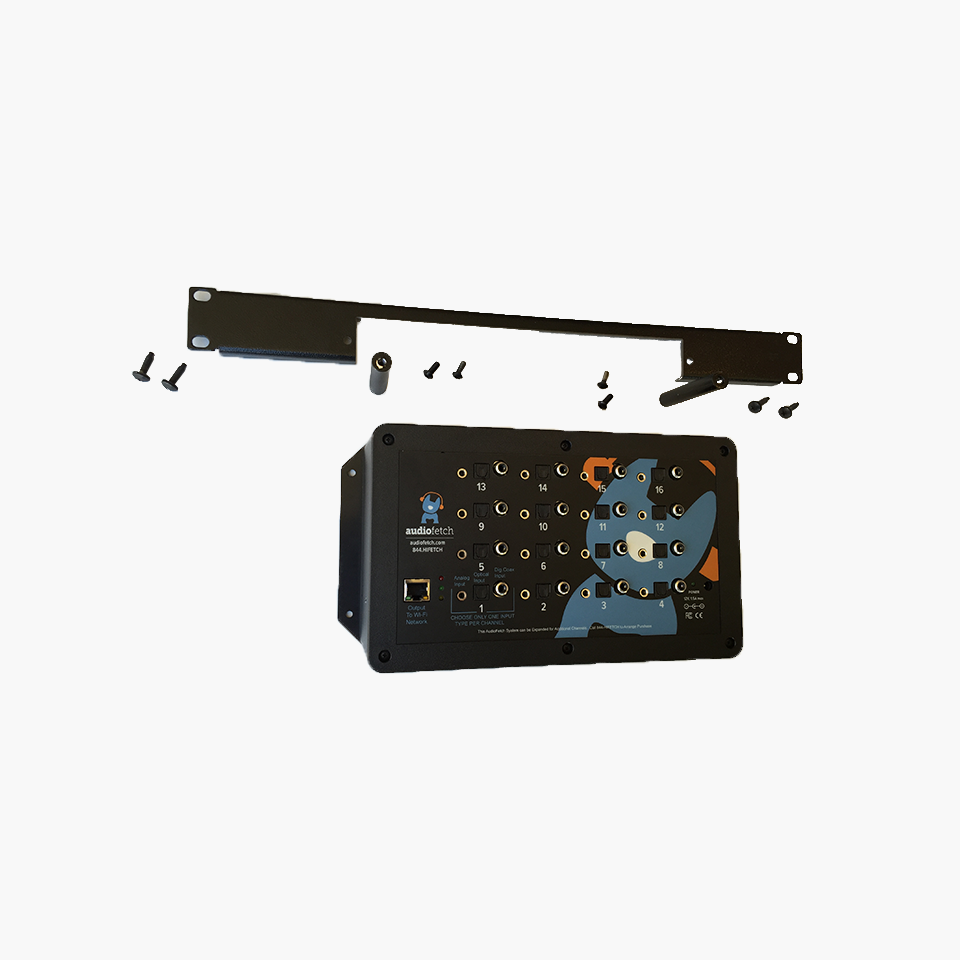 Rack-mount Rail for AudioFetch Signature Expanded View
